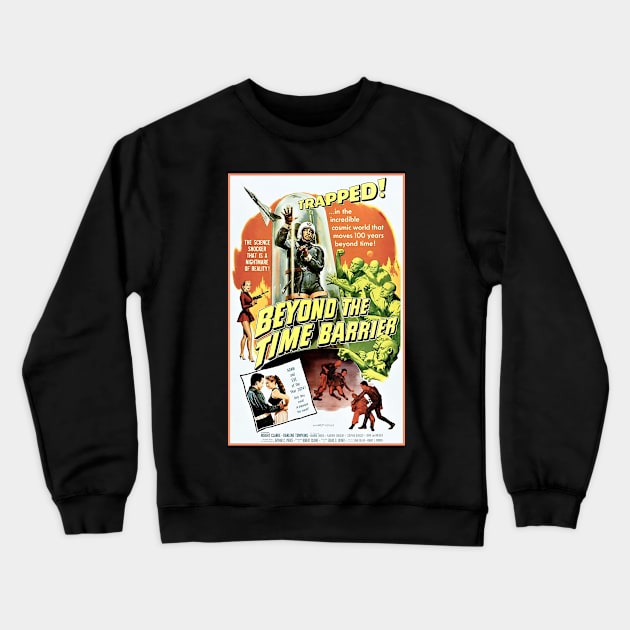 Beyond the Time Barrier-style2 Crewneck Sweatshirt by SciFi_Kaiju_Guy